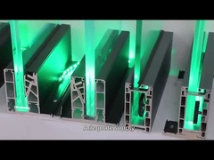 एल्यूमीनियम यू के आकार के चैनल के साथ लामेल आउटडोर ग्लास बालकनी बैलस्ट्रेड