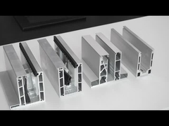 आसान रखरखाव एल्यूमीनियम और ग्लास रेलिंग हैंडल के साथ उच्च शक्ति