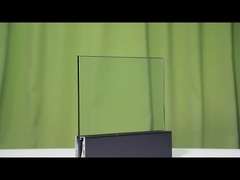 एसजीसीसी टेम्पर्ड ग्लास यू चैनल ग्लास बैलस्ट्रेड स्थिर संरचना एलईडी लाइट