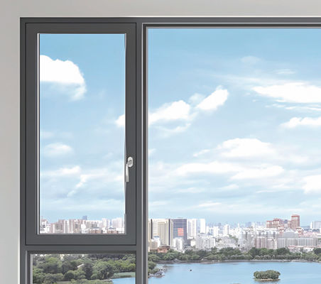 गुणवत्ता  Insulated Aluminium Tilt And Turn Windows Customized Aluminum Storm Windows फैक्टरी