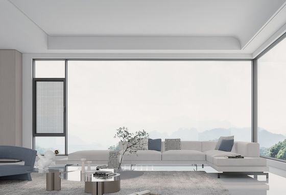 सुरक्षा टुकड़े टुकड़े ग्लास एल्यूमीनियम Casement खिड़कियां रखरखाव प्रतिरोध