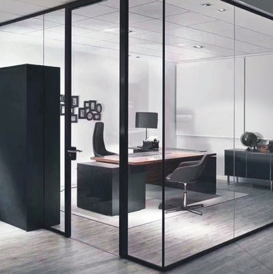 टिकाऊ मोटी एल्यूमीनियम स्विंग डोर टेम्पर्ड लेमिनेटेड इन्सुलेटेड ग्लास