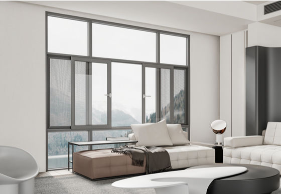 अधिकतम वेंटिलेशन और ताजा वातावरण के लिए SZG एल्यूमीनियम निर्माण स्लाइडिंग विंडो