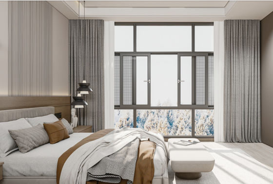 अधिकतम वेंटिलेशन और ताजा वातावरण के लिए SZG एल्यूमीनियम निर्माण स्लाइडिंग विंडो