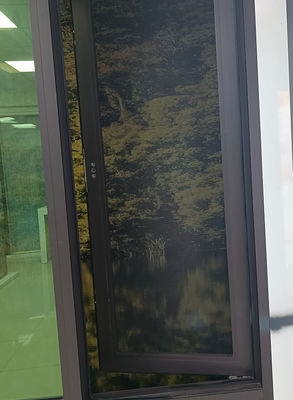 फैशनेबल एल्यूमीनियम स्विंग विंडो एनोडाइज्ड आउटडोर खोलने वाली खिड़कियां