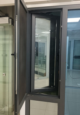 वाणिज्यिक भवनों के लिए अनुकूलित इनवर्ड स्विंग कैसिमेंट विंडोज आसान सफाई