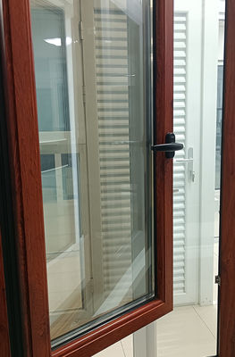 कैसिमेंट एल्यूमीनियम स्विंग विंडो पाउडर कोटिंग स्विंग Sash विंडो