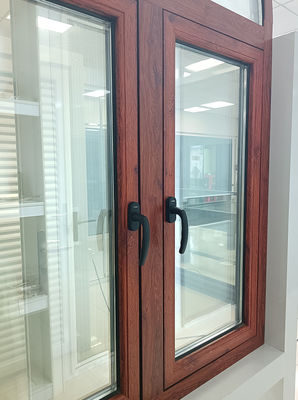 कैसिमेंट एल्यूमीनियम स्विंग विंडो पाउडर कोटिंग स्विंग Sash विंडो