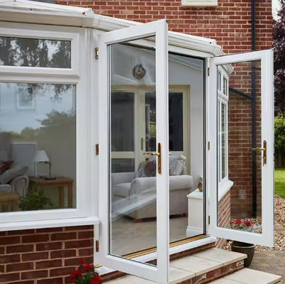 अनुकूलित एल्यूमीनियम स्विंग दरवाजा लंबे समय तक चलने वाला एनोडाइजिंग धातु स्विंग दरवाजा