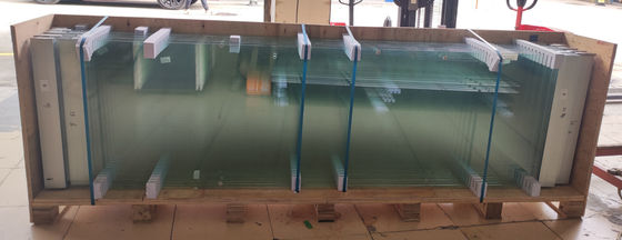 एल्यूमीनियम फ्रेम फोल्डिंग ग्लास आँगन दरवाजे उच्च सुरक्षा तूफान प्रतिरोध