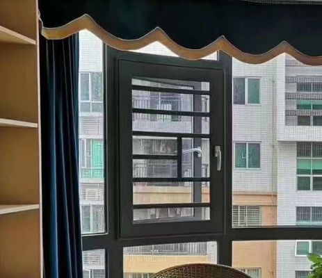 जलरोधक एल्यूमीनियम स्विंग विंडो लेमिनेटेड ग्लास विंडो स्विंग्स ओपन