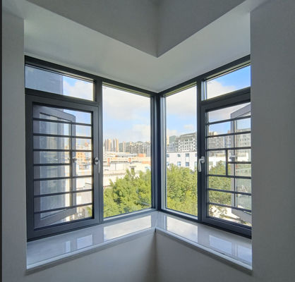 अनुकूलन योग्य एल्यूमीनियम स्विंग विंडो पाउडर लेपित Casement स्विंग विंडो