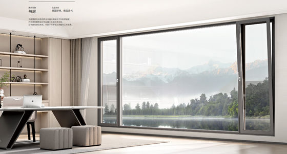 लचीला एल्यूमीनियम झुकाव और घुमावदार खिड़कियां सुरक्षा एल्यूमीनियम प्रतिस्थापन खिड़कियां