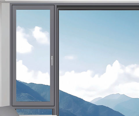 इन्सुलेटेड टिल्ट टर्न एल्यूमीनियम विंडोज ऊर्जा की बचत और आसान रखरखाव