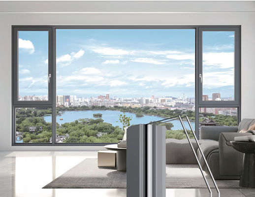 इन्सुलेटेड टिल्ट टर्न एल्यूमीनियम विंडोज ऊर्जा की बचत और आसान रखरखाव