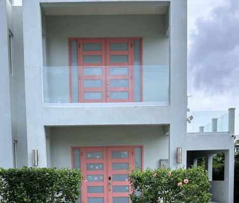 SZG U चैनल फ्रेम रहित 12 मिमी ग्लास बालकनी रेलिंग आवासीय भवन