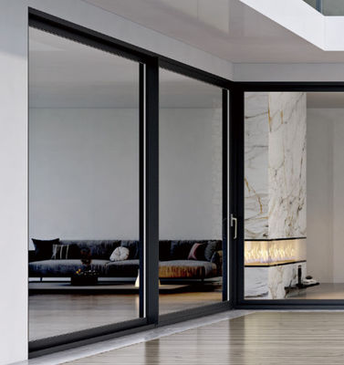 50 वर्षों के स्थायित्व के लिए उन्नत सुरक्षा और स्टेनलेस स्टील स्क्रीन नेटिंग के साथ अनुकूलन योग्य एल्यूमीनियम स्लाइडिंग दरवाजा