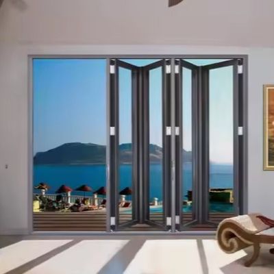 उच्च स्थायित्व और ऊर्जा दक्षता के साथ अनुकूलित जलरोधी एल्यूमीनियम फ्रेम द्विगुट दरवाजे