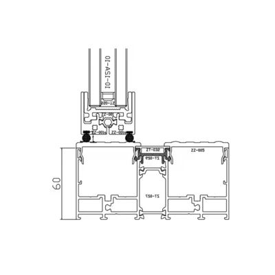 स्टेनलेस स्टील आंतरिक एल्यूमीनियम धुरीदार दरवाजा स्पष्ट ग्लास और 1.8 मिमी फ्रेम मोटाई के साथ