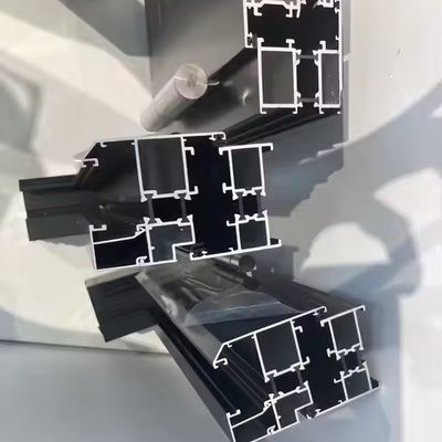 ईडीपीएम रबर स्ट्रिप विंडो सील और हार्डवेयर के साथ वाणिज्यिक तूफान प्रूफ द्विगुना खिड़कियां