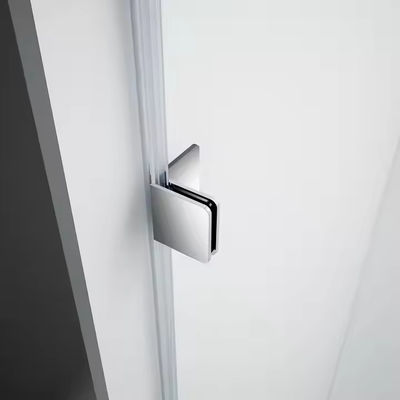 ग्लास के साथ स्टेनलेस स्टील फ्रेम में जलरोधक और अछूता स्लाइडिंग शॉवर दरवाजा